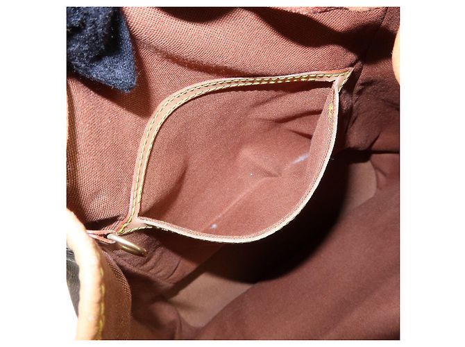 Zaino Louis Vuitton Monogram Montsouris MM Brown M51136 - vista 21