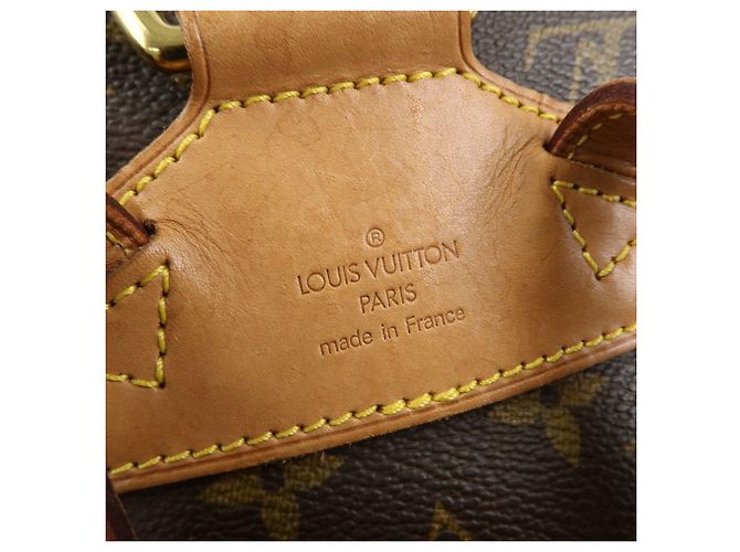 Zaino Louis Vuitton Monogram Montsouris MM Brown M51136 - vista 23
