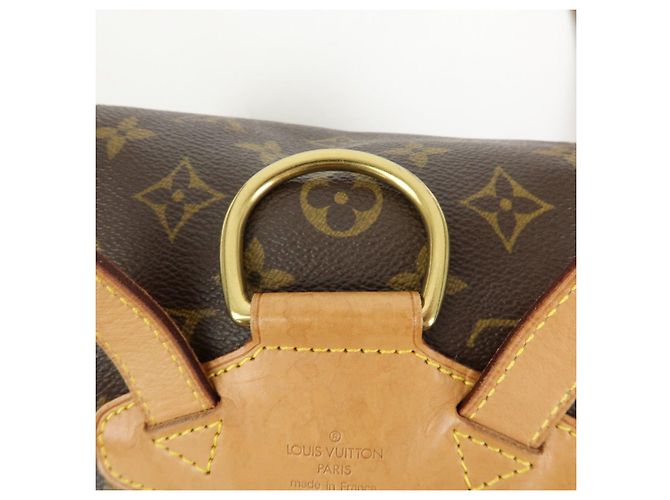 Zaino Louis Vuitton Monogram Montsouris MM Brown M51136 - vista 9