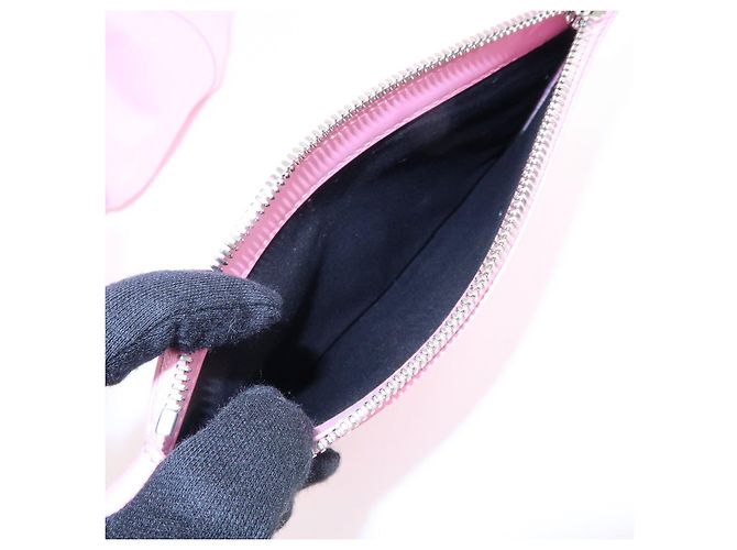 BALENCIAGA Borsa Tote Cabas Small in tela e pelle Navy e Rosa 339933 - vista 17