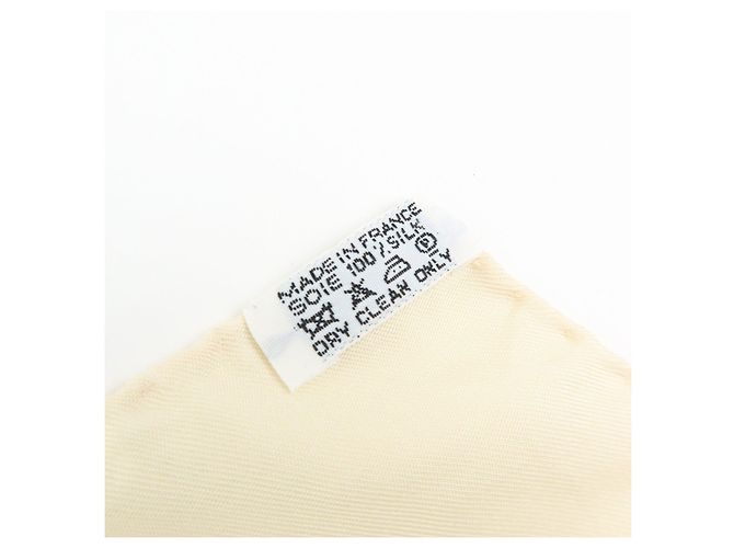 Hermès HERMES Carre 90 Seidentuch 100% Seide JUNGLE LOVE Hellbraun Beige - Ansicht 9