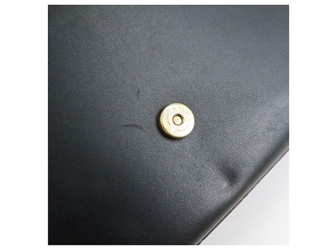 Autre Marque SAINT LAURENT PARIS Borsa a tracolla in pelle con catena Nera 474366 - vista 20