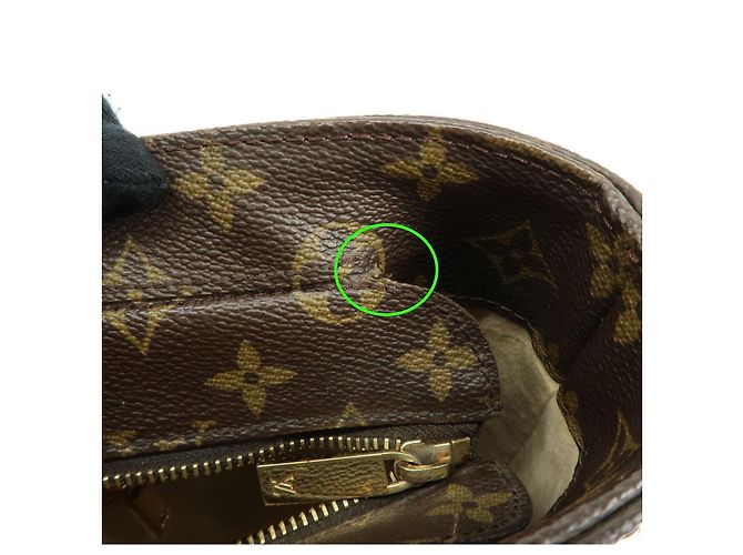 Borsa Tote Louis Vuitton Monogram Luco Borsa a Tracolla Marrone M51155 - vista 19