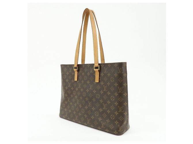 Borsa Tote Louis Vuitton Monogram Luco Borsa a Tracolla Marrone M51155 - vista 3