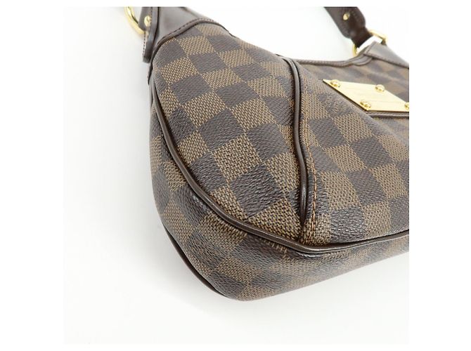 Borsa a Tracolla e a Mano Louis Vuitton Damier Ebene Thames PM N48180 - vista 11