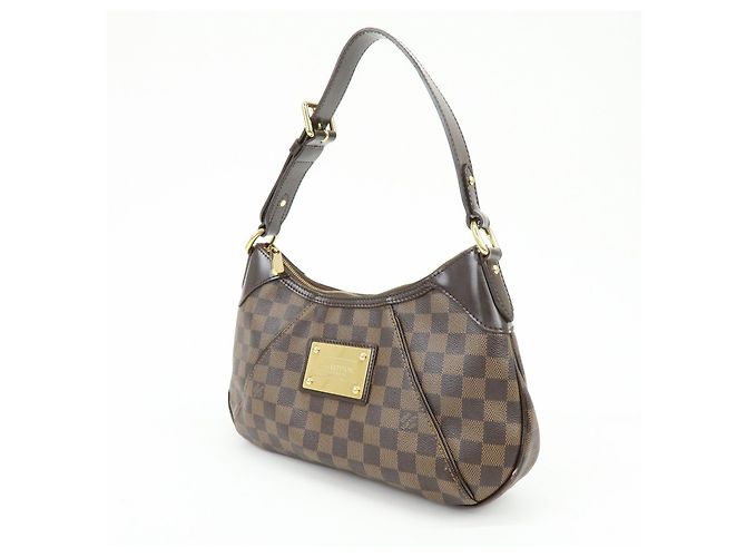 Borsa a Tracolla e a Mano Louis Vuitton Damier Ebene Thames PM N48180 - vista 3