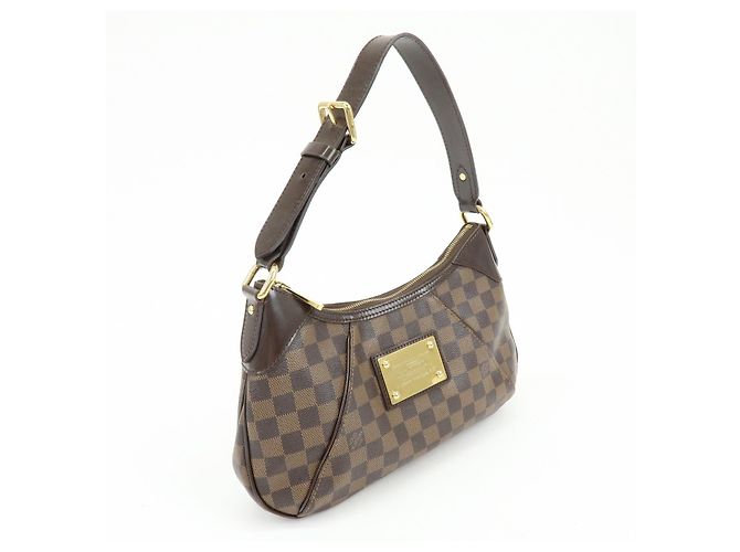 Borsa a Tracolla e a Mano Louis Vuitton Damier Ebene Thames PM N48180 - vista 4