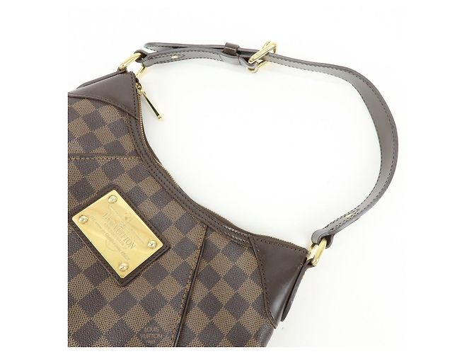 Borsa a Tracolla e a Mano Louis Vuitton Damier Ebene Thames PM N48180 - vista 6