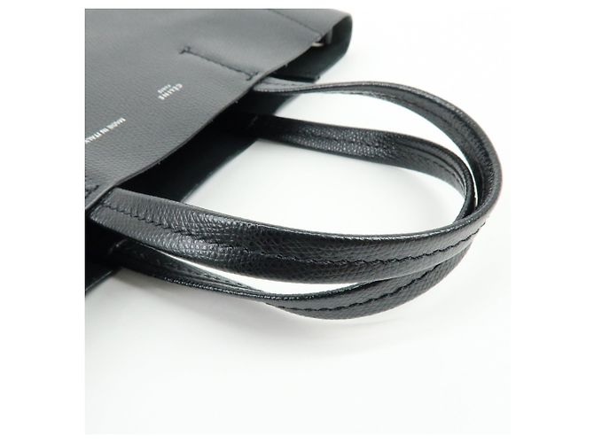 Céline CELINE Borsa 2Way Vertical Cabas in pelle Borsa a mano Borsa a spalla Nero - vista 10
