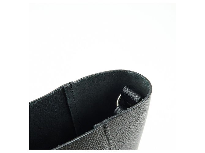 Céline CELINE Borsa 2Way Vertical Cabas in pelle Borsa a mano Borsa a spalla Nero - vista 18