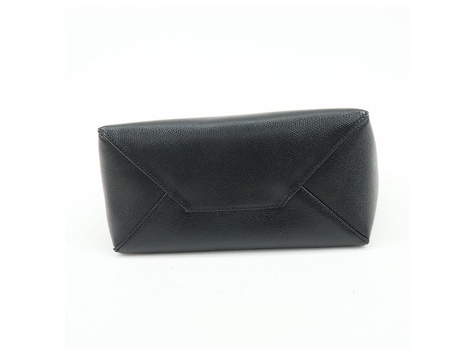 Céline CELINE Borsa 2Way Vertical Cabas in pelle Borsa a mano Borsa a spalla Nero - vista 5