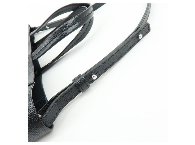 Céline CELINE Borsa 2Way Vertical Cabas in pelle Borsa a mano Borsa a spalla Nero - vista 8