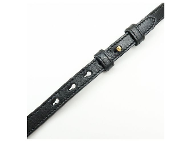 Borsa a spalla e tracolla GUCCI GG Marmont in pelle Nero 447632 - vista 7