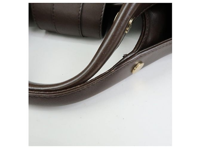 Bulgari Borsa 2Way BVLGARI Chandra in tela e pelle Borsa a mano e a tracolla Ivory Brown - vista 11