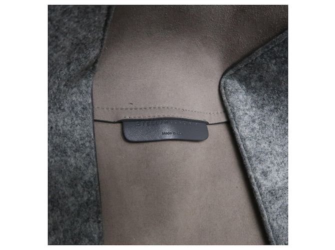 Stella Mc Cartney STELLA MCCARTNEY Borsa Tote in feltro e ecopelle Borsa a tracolla Gray - vista 24
