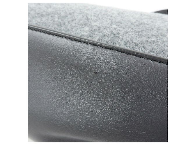 Stella Mc Cartney STELLA MCCARTNEY Borsa Tote in feltro e ecopelle Borsa a tracolla Gray - vista 6