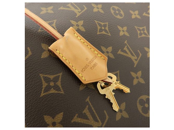 Louis Vuitton Monogram Montaigne MM 2Way Bag Hand Bag Brown M41056 - vista 17