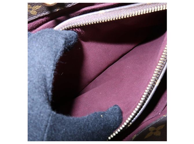 Louis Vuitton Monogram Montaigne MM 2Way Bag Hand Bag Brown M41056 - vista 19
