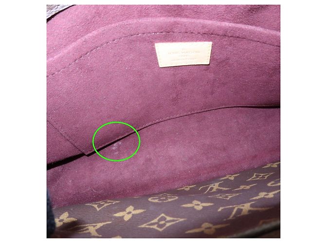 Louis Vuitton Monogram Montaigne MM 2Way Bag Hand Bag Brown M41056 - vista 20