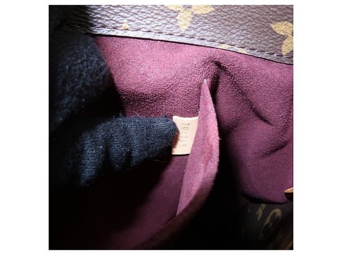 Louis Vuitton Monogram Montaigne MM 2Way Bag Hand Bag Brown M41056 - vista 22