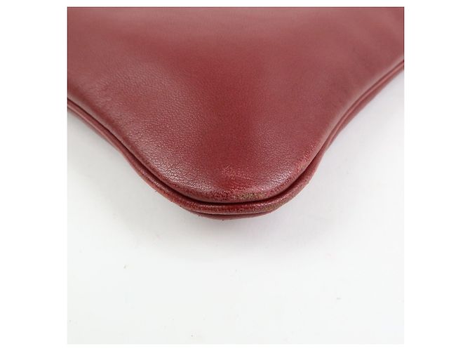 Hermès HERMES Sac Aline Mini Veau Swift Shoulder Bag C Stamped Rouge H - vista 10