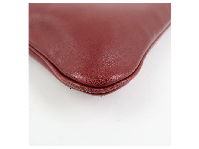 Hermès HERMES Sac Aline Mini Veau Swift Shoulder Bag C Stamped Rouge H - vista 11