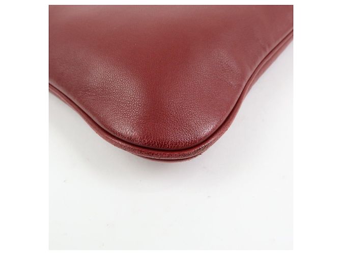 Hermès HERMES Sac Aline Mini Veau Swift Shoulder Bag C Stamped Rouge H - vista 12