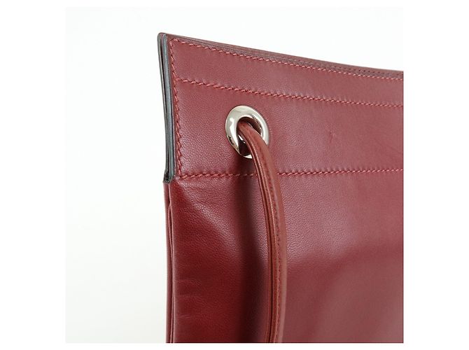 Hermès HERMES Sac Aline Mini Veau Swift Shoulder Bag C Stamped Rouge H - vista 13