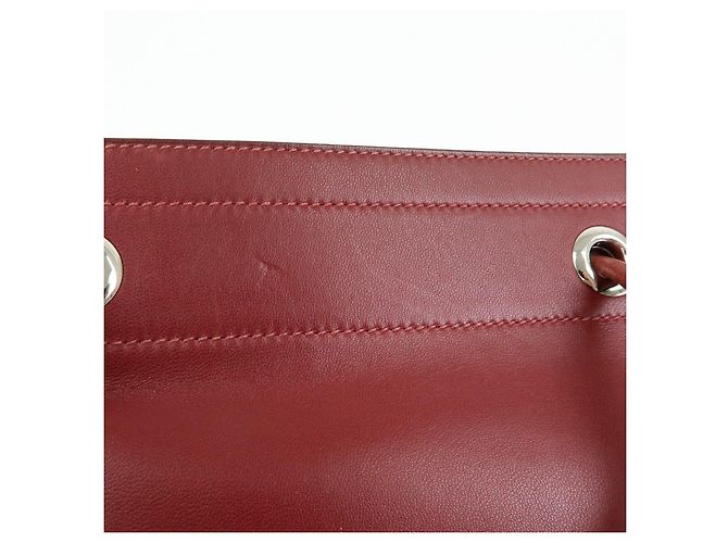 Hermès HERMES Sac Aline Mini Veau Swift Shoulder Bag C Stamped Rouge H - vista 15