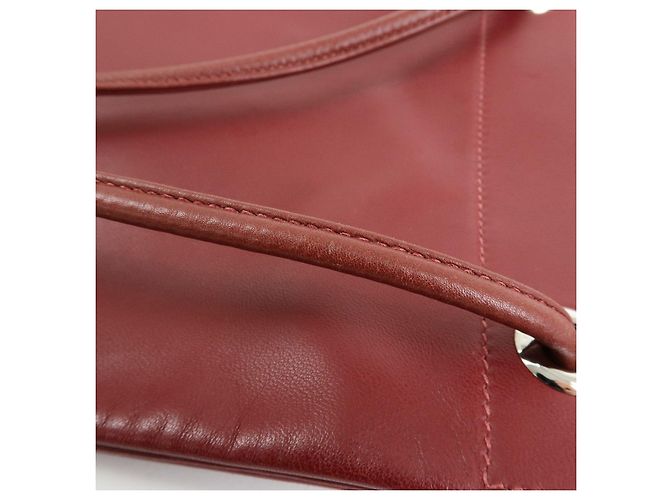 Hermès HERMES Sac Aline Mini Veau Swift Shoulder Bag C Stamped Rouge H - vista 8