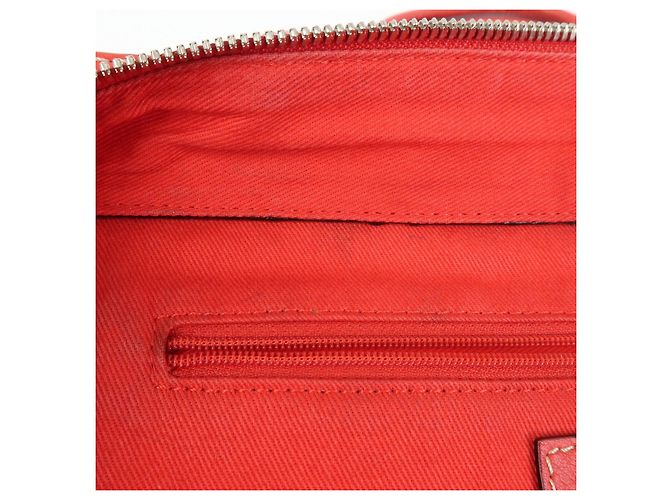 LOEWE Borsa Tote Anagram in pelle Borsa a mano Borsa a tracolla Rossa - vista 23