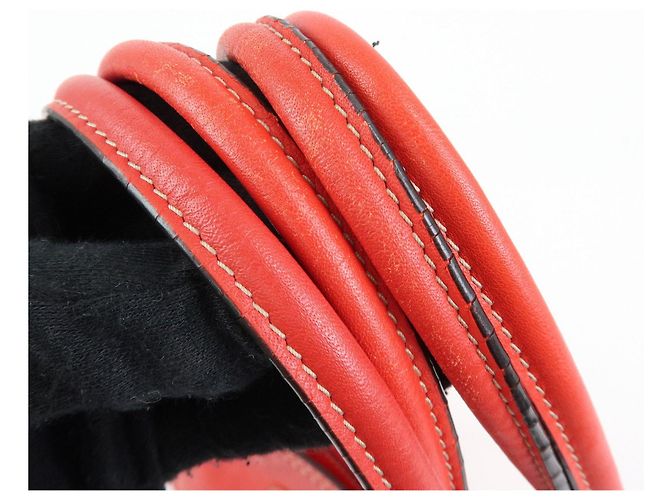 LOEWE Borsa Tote Anagram in pelle Borsa a mano Borsa a tracolla Rossa - vista 7