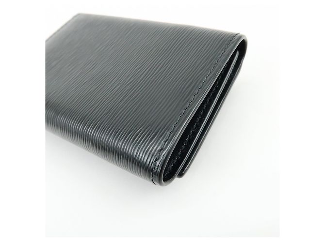 Cartera compacta tríptico PRADA Vitello Move de piel Negra 1MH021 - vista 8