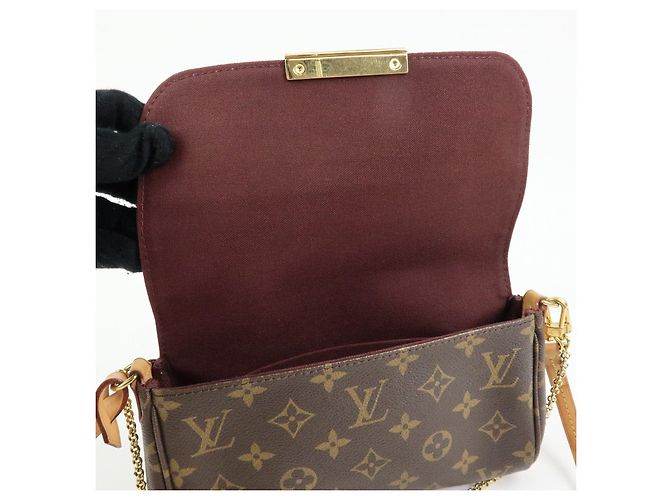 Louis Vuitton Monogram Favorite PM 2Way Shoulder Bag Brown M40717 - vista 18