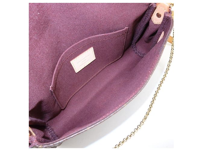 Louis Vuitton Monogram Favorite PM 2Way Shoulder Bag Brown M40717 - vista 21