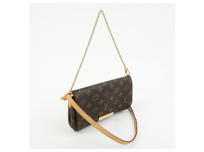 Louis Vuitton Monogram Favorite PM 2Way Shoulder Bag Brown M40717 - vista 4