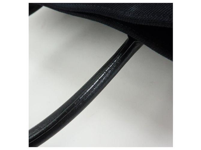 Autre Marque SAINT LAURENT PARIS Borsa Tote Rive Gauche in tela e pelle Nera 632539 - vista 10