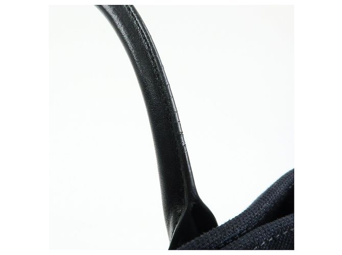 Autre Marque SAINT LAURENT PARIS Borsa Tote Rive Gauche in tela e pelle Nera 632539 - vista 11