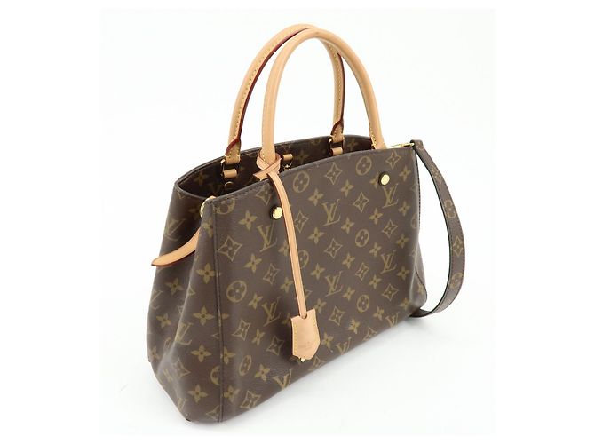 Louis Vuitton Monogram Montaigne MM 2Way Bag Hand Bag M41056 - vista 4