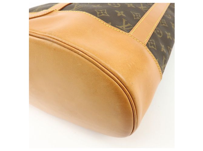 Borsa a tracolla Louis Vuitton Monogram Randonnee GM Brown M42244 - vista 11