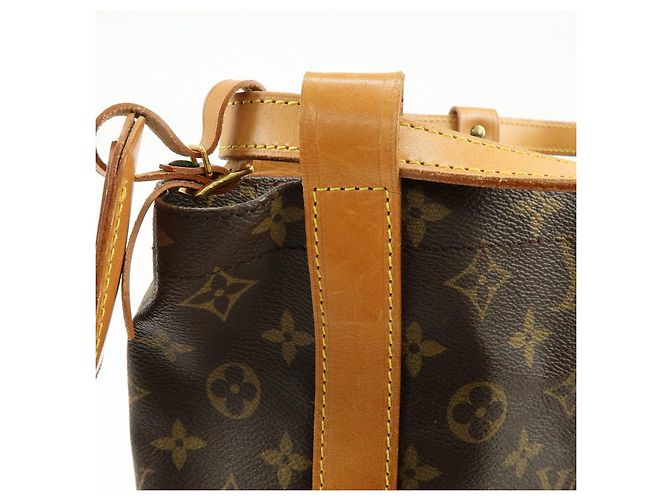 Borsa a tracolla Louis Vuitton Monogram Randonnee GM Brown M42244 - vista 16