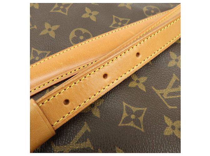 Borsa a tracolla Louis Vuitton Monogram Randonnee GM Brown M42244 - vista 7