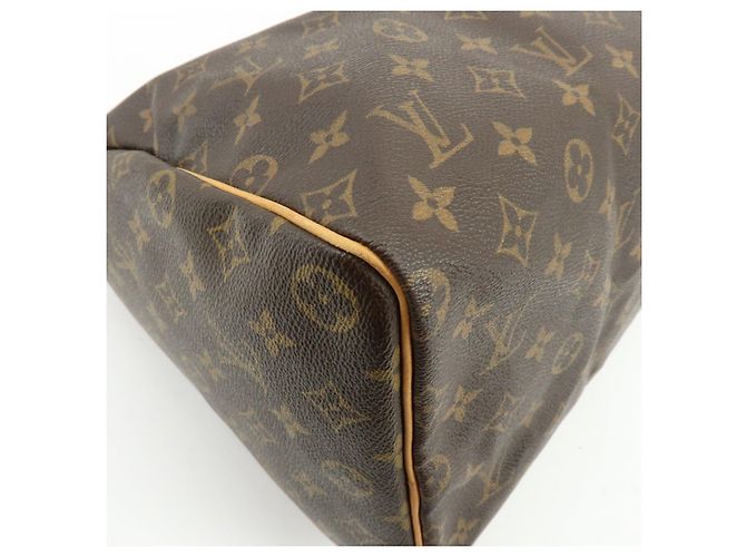 Borsa a mano Louis Vuitton Monogram Speedy 40 Borsa Boston Marrone M41522 - vista 11