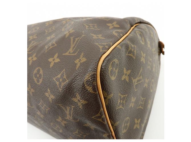 Borsa a mano Louis Vuitton Monogram Speedy 40 Borsa Boston Marrone M41522 - vista 12
