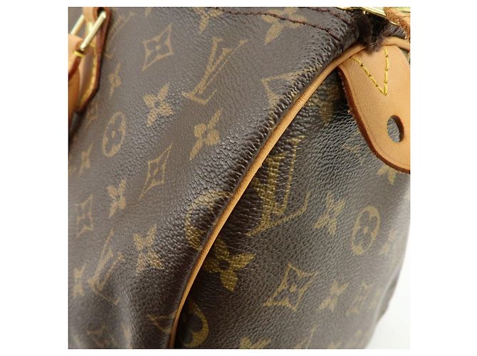 Borsa a mano Louis Vuitton Monogram Speedy 40 Borsa Boston Marrone M41522 - vista 15
