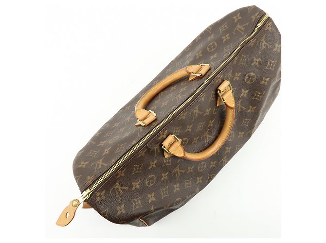 Borsa a mano Louis Vuitton Monogram Speedy 40 Borsa Boston Marrone M41522 - vista 17