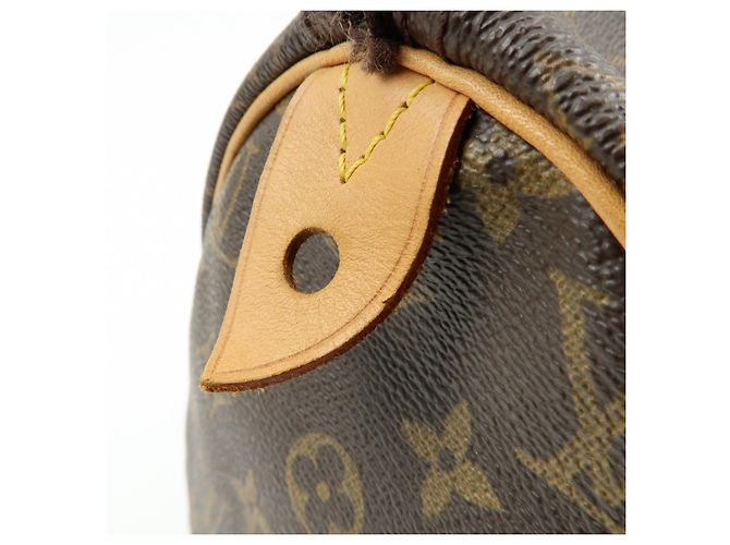Borsa a mano Louis Vuitton Monogram Speedy 40 Borsa Boston Marrone M41522 - vista 19
