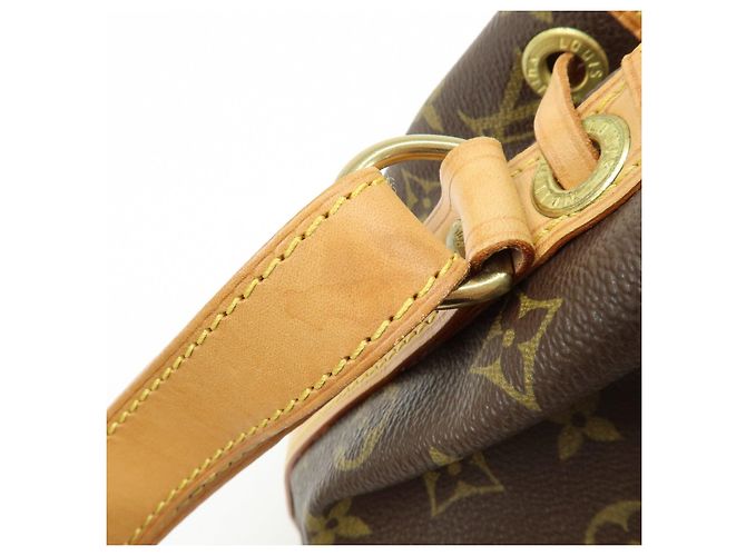 Borsa a tracolla Louis Vuitton Monogram Petit Noe Brown M42226 - vista 10