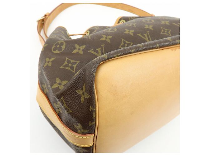 Borsa a tracolla Louis Vuitton Monogram Petit Noe Brown M42226 - vista 12