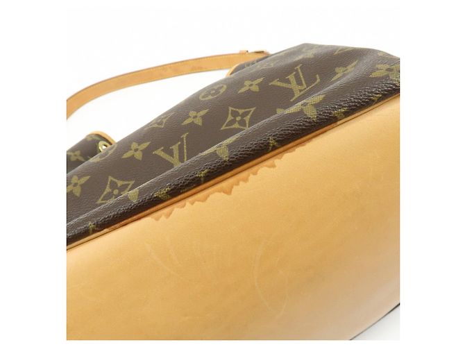 Borsa a tracolla Louis Vuitton Monogram Petit Noe Brown M42226 - vista 14
